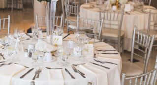 Tables With Flower Decors